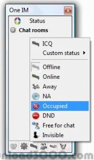 One Instant Messenger screenshot